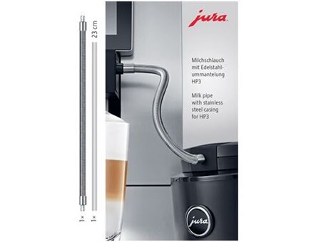JURA Milchschlauch mit Edelstahlummantelung HP3