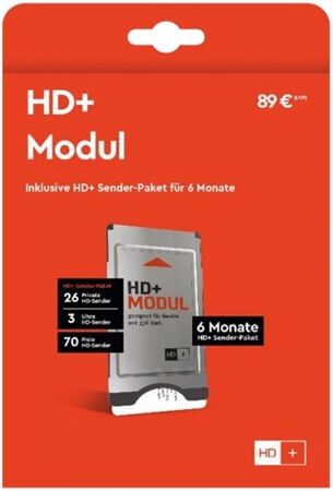 HD PLUS Modul inkl. HD+ Karte (6 Monate)