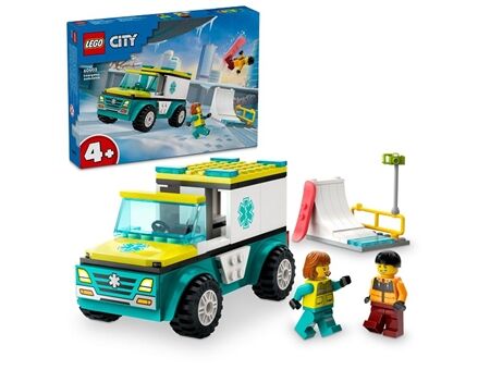 LEGO 60403 Rettungswagen und Snowboarder V29