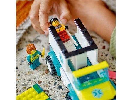 LEGO 60403 Rettungswagen und Snowboarder V29