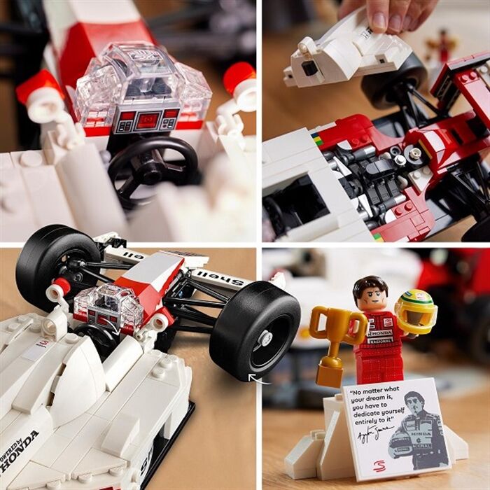 LEGO 10330 McLaren MP4 4 Ayrton Senna V29 Berlet Technikerleben