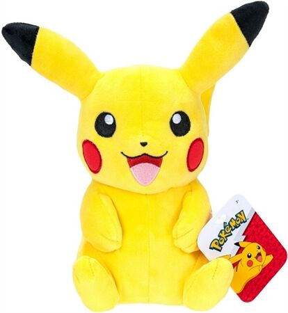 JAZWARES Pikachu #2 Plüsch (20cm)