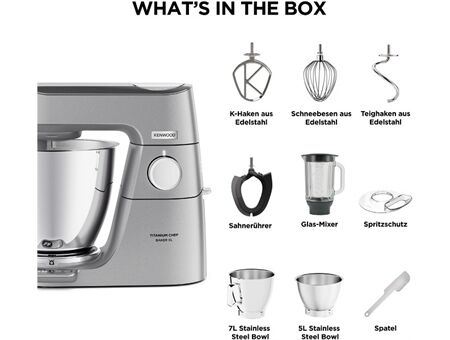 Kenwood Titanium Chef Baker XL KVL85.124SI