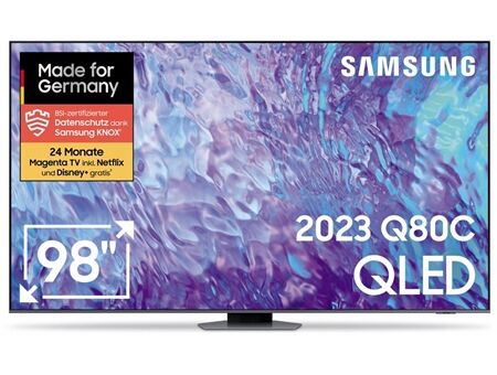 Samsung GQ98Q80CAT +HW-Q710GD +750€ CB & S24 FE (128GB)