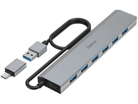 Hama USB-Hub 7 Ports USB 3.2 Gen1