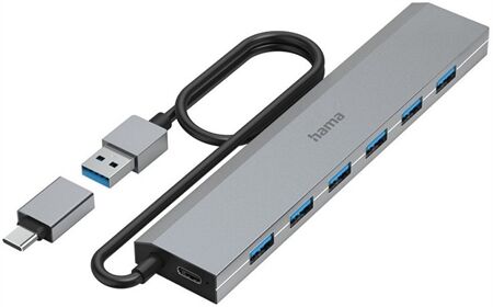 Hama USB-Hub 7 Ports USB 3.2 Gen1