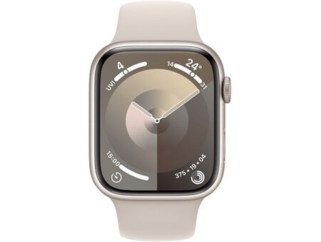 Apple Watch Series 9 (45mm) GPS Alu.Sportarmband M/L