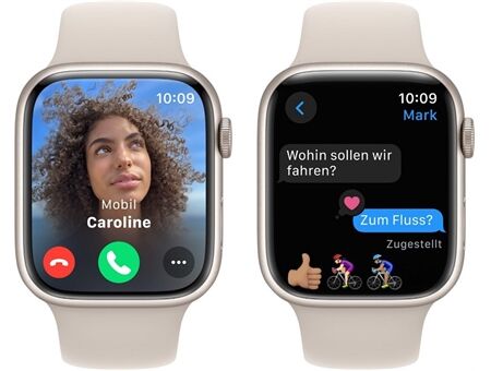 Apple Watch Series 9 (45mm) GPS Alu.Sportarmband M/L