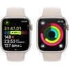 Apple Watch Series 9 (45mm) GPS Alu.Sportarmband M/L