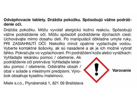 Miele Entkalkungstablette Kaffeevollautomat