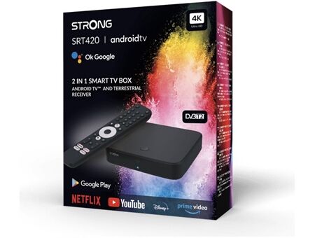 Strong STB hybrid Android TV - DVB-T2