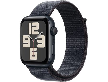 Apple Watch SE (44mm) 2024 GPS Alu mit Sport Loop