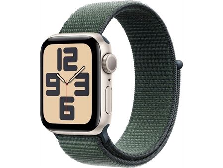 Apple Watch SE (40mm) 2024 GPS Alu mit Sport Loop
