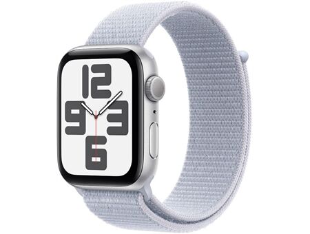 Apple Watch SE (44mm) 2024 GPS Alu mit Sport Loop
