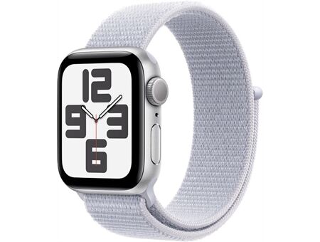 Apple Watch SE (40mm) 2024 GPS Alu mit Sport Loop