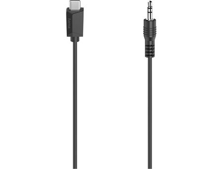 Hama USB-C-Stecker>3,5-mm-St. (0,75m)