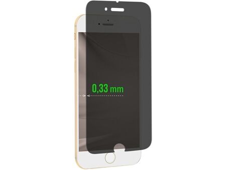 SCUTESDELU Schutzglas Privacy iPhone 7 Plus