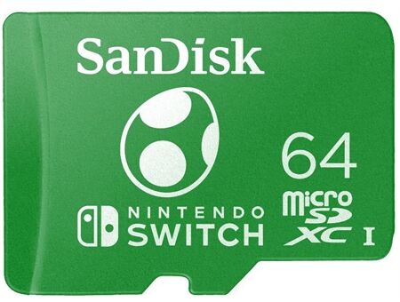 Sandisk microSDXC für Nintendo Switch 64GB Yoshi Edition