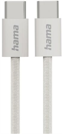 Hama Ladekabel Fabric (1m) USB-C>USB-C