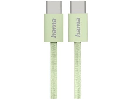 Hama Ladekabel Fabric (1m) USB-C>USB-C