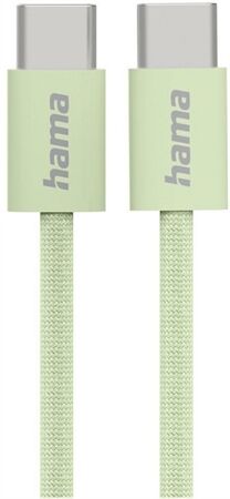 Hama Ladekabel Fabric (1m) USB-C>USB-C