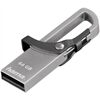 Hama FlashPen Hook-Style, USB 2.0, 64 GB, 15MB/s, Grau