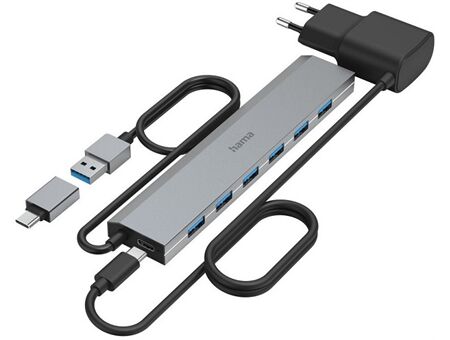Hama USB-Hub 7 Ports USB 3.2 Gen1