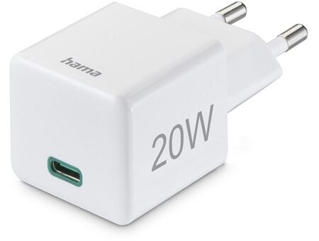 Hama Mini-Schnellladegerät USB-C (20W)