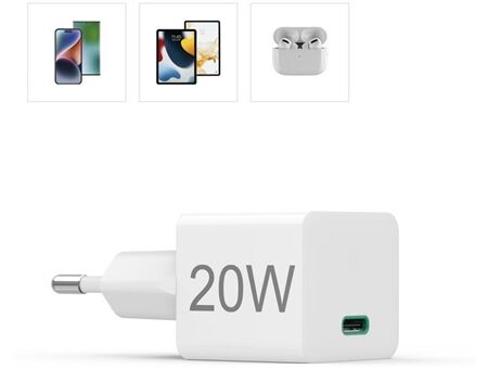 Hama Mini-Schnellladegerät USB-C (20W)
