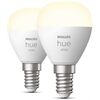 hue Wh. 5.7W Luster E14 2er Set