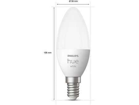 hue White 5.5W B39 E14 2er Set