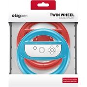 bigben Wheel Duo Pack [red/blue] 2 Lenkräder für Joy-Con