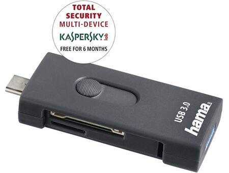 Hama USB 3.0 Kartenleser SD/microSD