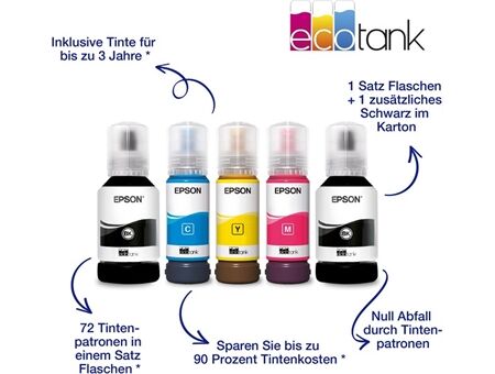 Epson EcoTank ET-4856 abzgl. 50€ Cashback