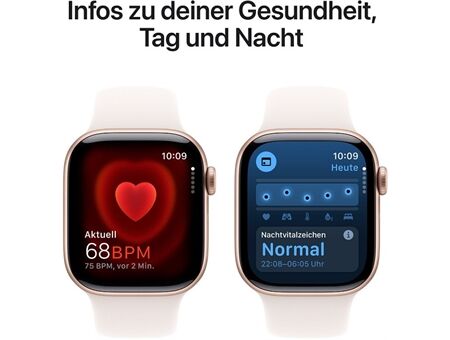Apple Watch Series 10 (42mm) GPS Alu mit Sportarm S/M