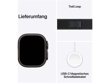 Apple Watch Ultra 2 (49mm) GPS+4G Titan Trail Loop (S/M)