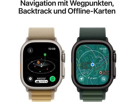 Apple Watch Ultra 2 (49mm) GPS+4G Titan Trail Loop (S/M)