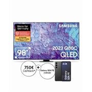 Samsung GQ98Q80CAT inkl. Samsung S24 FE (128GB)