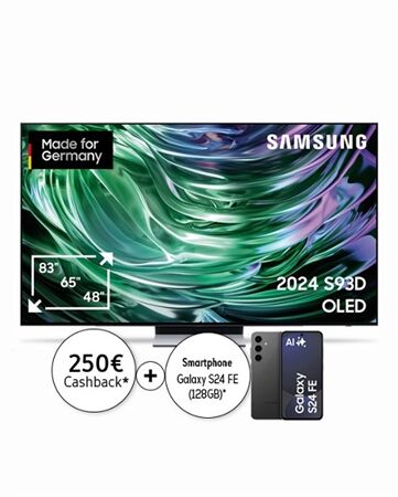 Samsung GQ77S93DAE inkl. Samsung S24 FE (128GB)