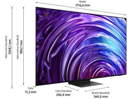 Samsung GQ77S95DAT inkl. Samsung S24 FE (128GB)