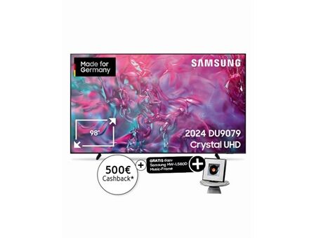 Samsung GU98DU9079U inkl. Samsung HW-LS60D + 500€ Cashback