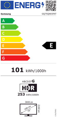 Samsung GQ75QN93FAT