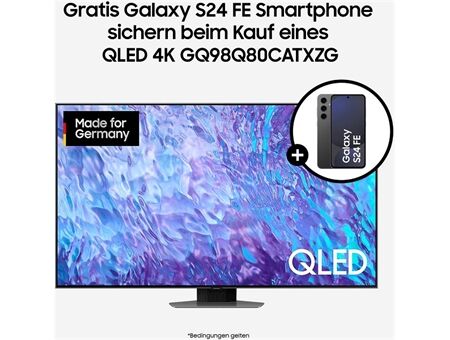 Samsung GQ98Q80CAT + Samsung S24 FE (128GB)