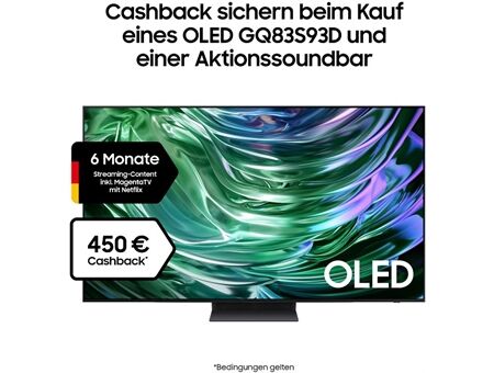 Samsung GQ83S93DAE inkl. Samsung S24 FE (128GB)