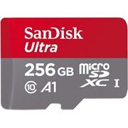 Sandisk microSDXC Ultra (256GB) + Adapter