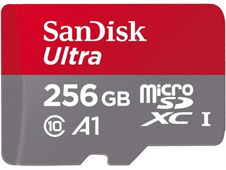 Sandisk microSDXC Ultra (256GB) + Adapter