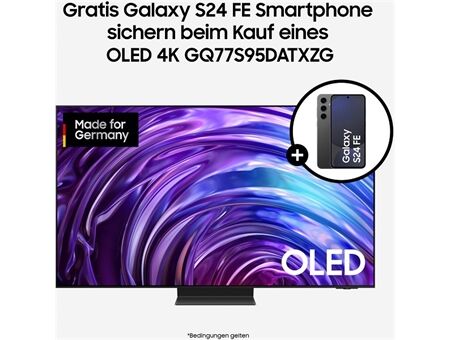 Samsung GQ77S95DAT inkl. Samsung S24 FE (128GB)