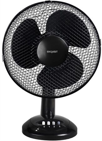 Exquisit VT 35083 sw Tischventilator 40cm