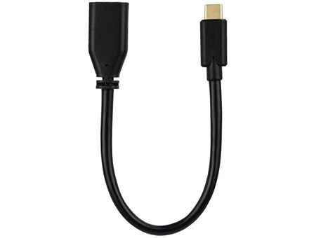Hama USB-C-Adapterkabel (0,15m)