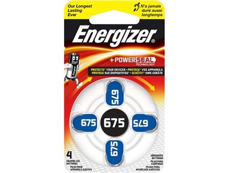 Energizer Zink Air 675 EZ Turn & Lock 4er